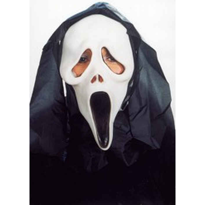 Maske Geist mit Haube