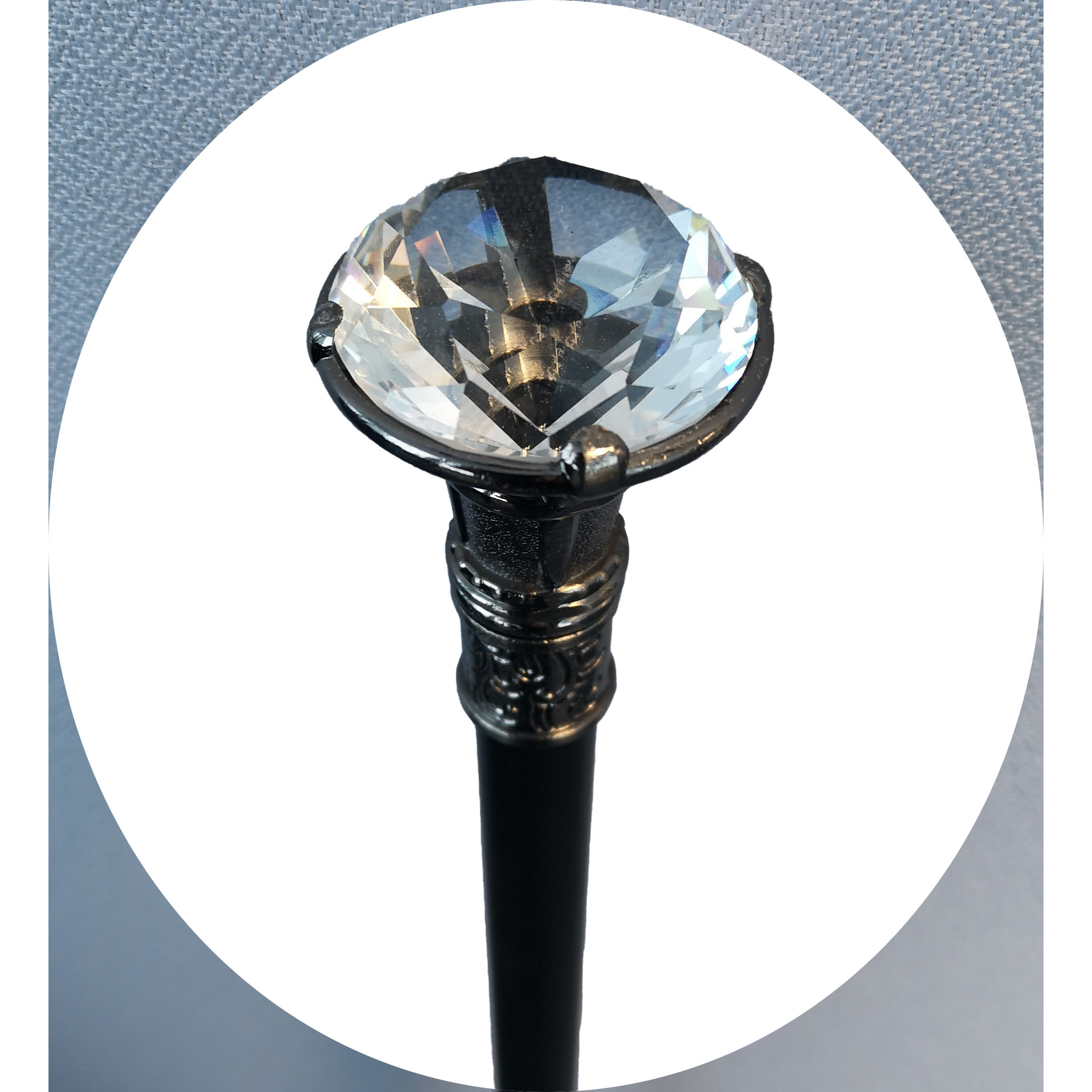 Gehstock, Knauf "Diamant"
