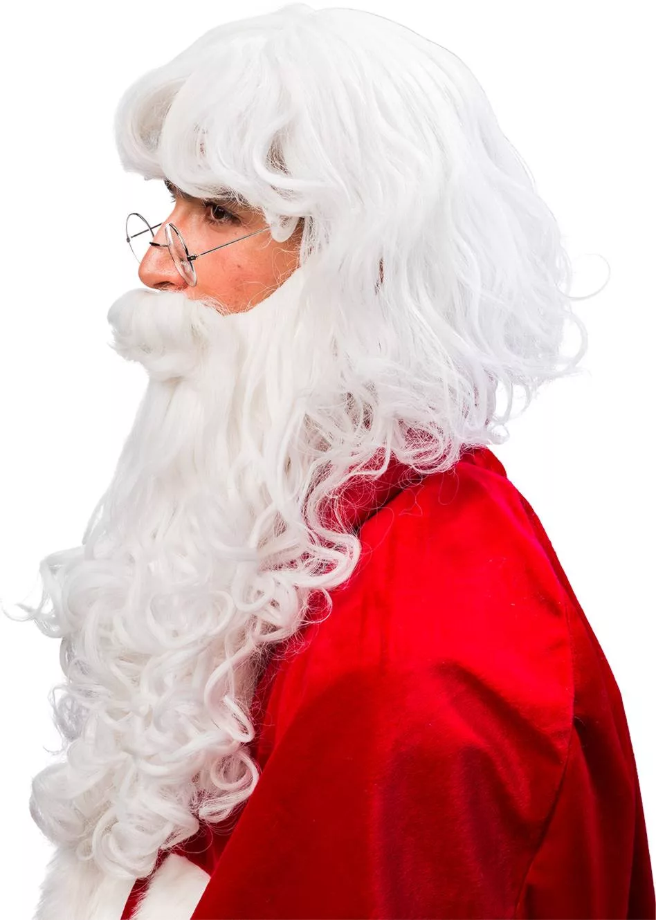 Weihnachtsmann-Set, matt-weiß – Bild 2